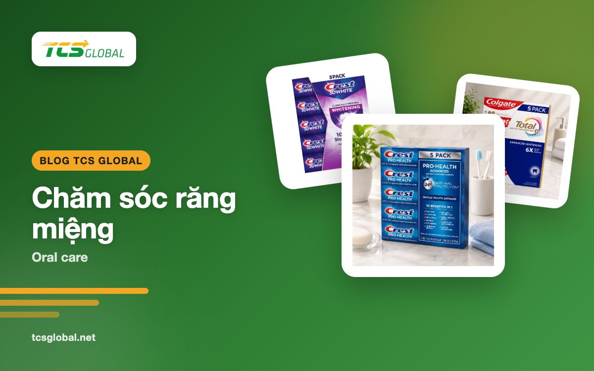 Kem đánh răng Mỹ, bàn chải và nước súc miệng: chọn cho cả nhà