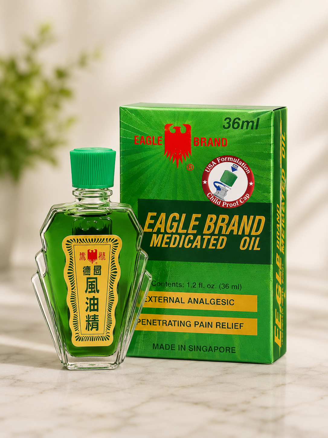 Eagle Brand Medicated Oil 36ml, 12-Pack 2