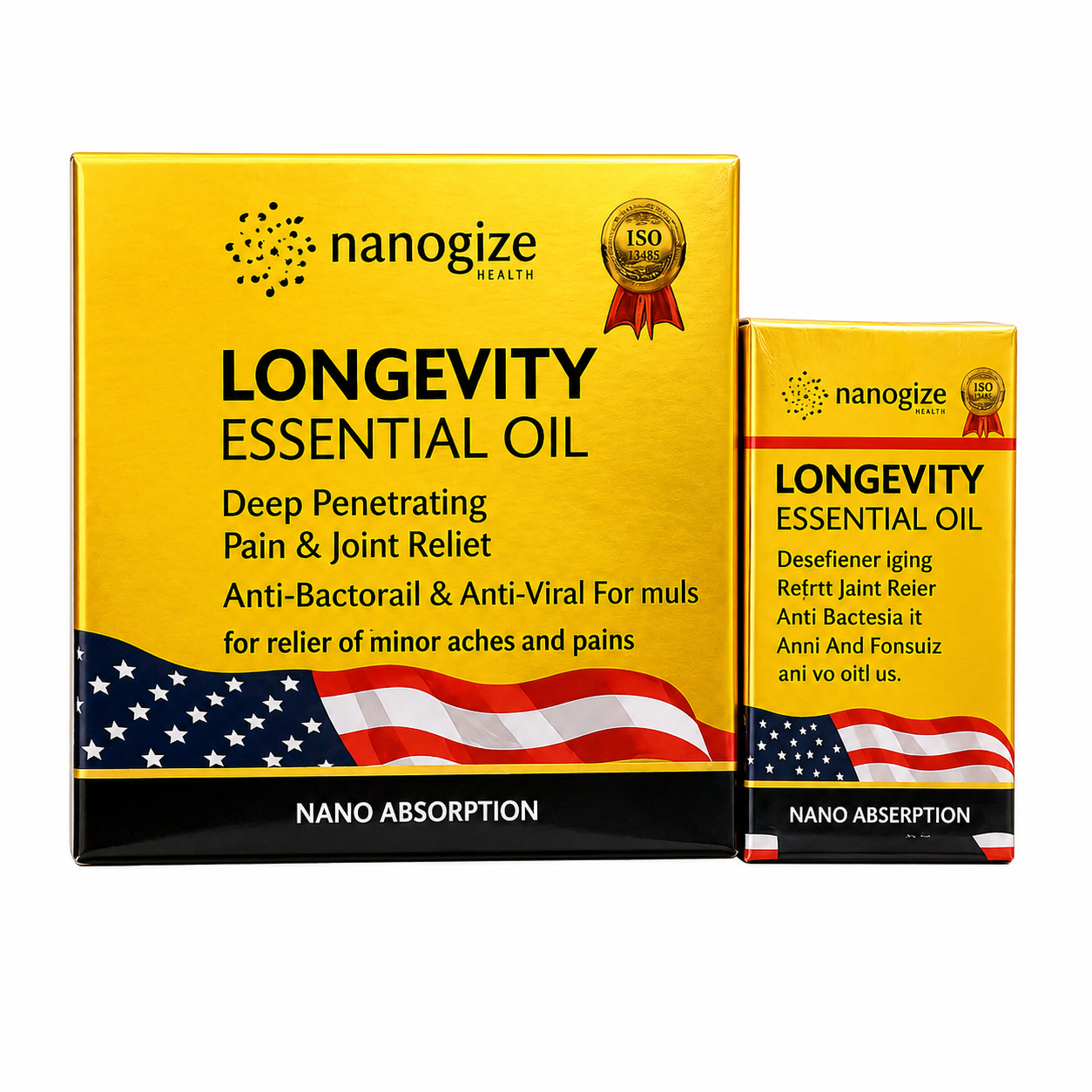 Nanogize Longevity Essential Oil 21ml, 6-Pack