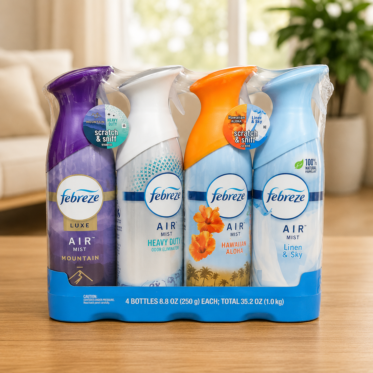 Febreze Air Mist Variety 4/8.1 oz