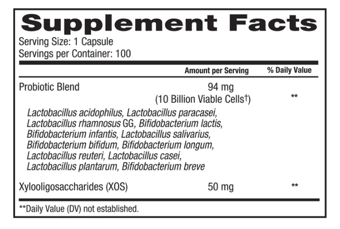 trunature Advanced Digestive Probiotic, 100 Capsules 3