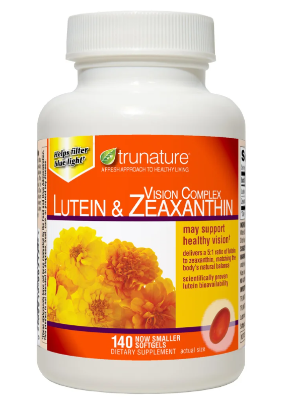 trunature Vision Complex Lutein & Zeaxanthin, 140 Softgels