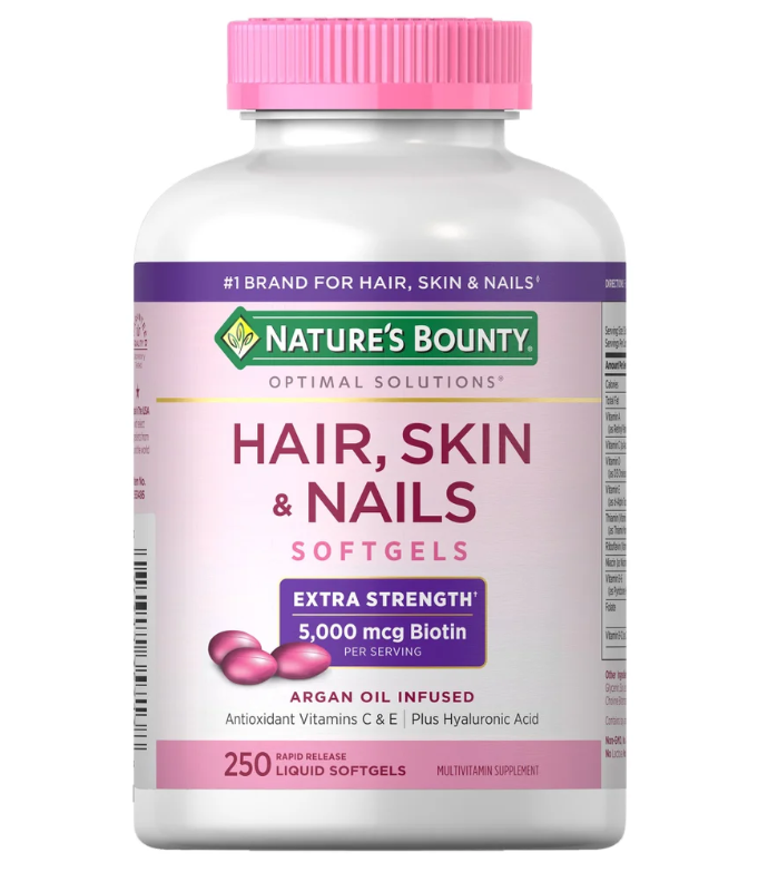 Nature's Bounty Hair, Skin and Nails, 250 Softgels