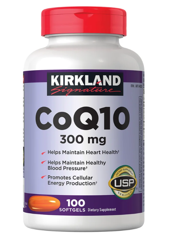 Kirkland Signature CoQ10 300 mg., 100 Softgels