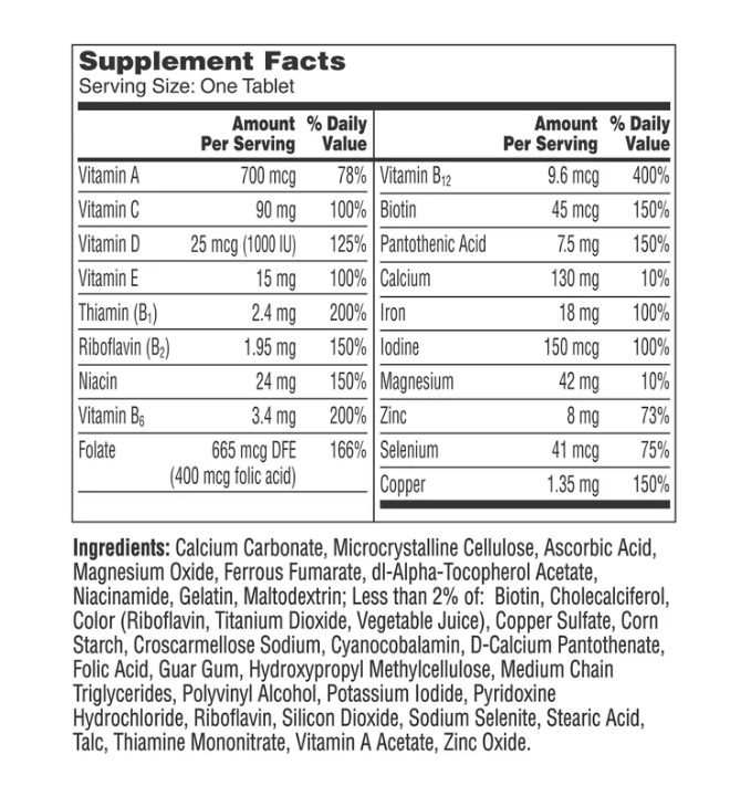 One A Day Women's Multivitamin, 300 Tablets 3