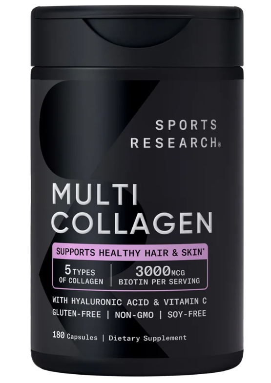 Sports Research Multi Collagen, 180 Capsules