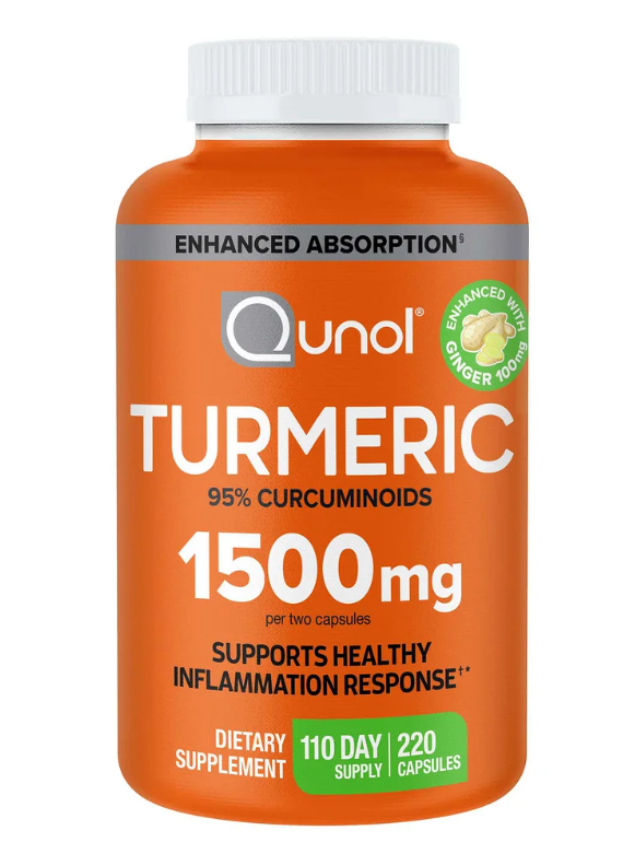 Qunol Turmeric 1500 mg, 220 Capsules