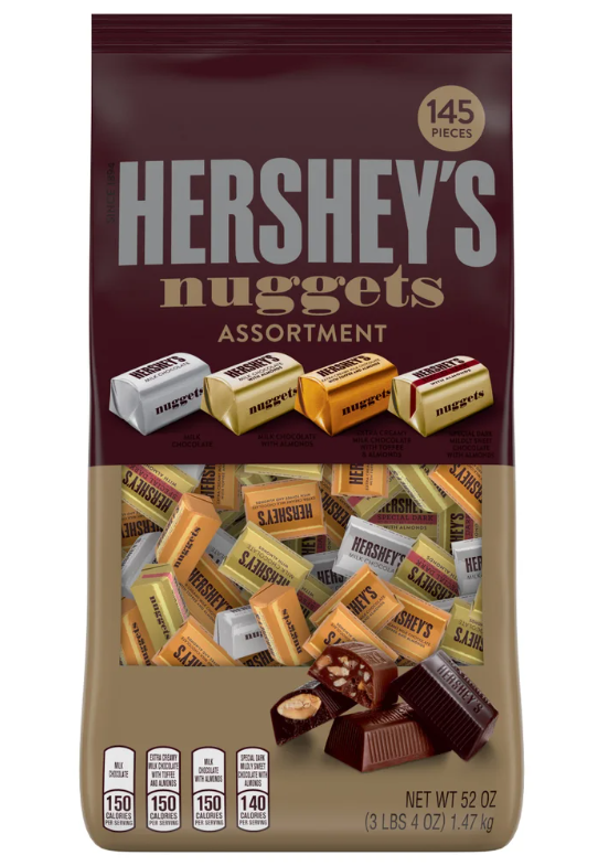 Hershey's Nuggets Assortment, Variety Pack, 145-count