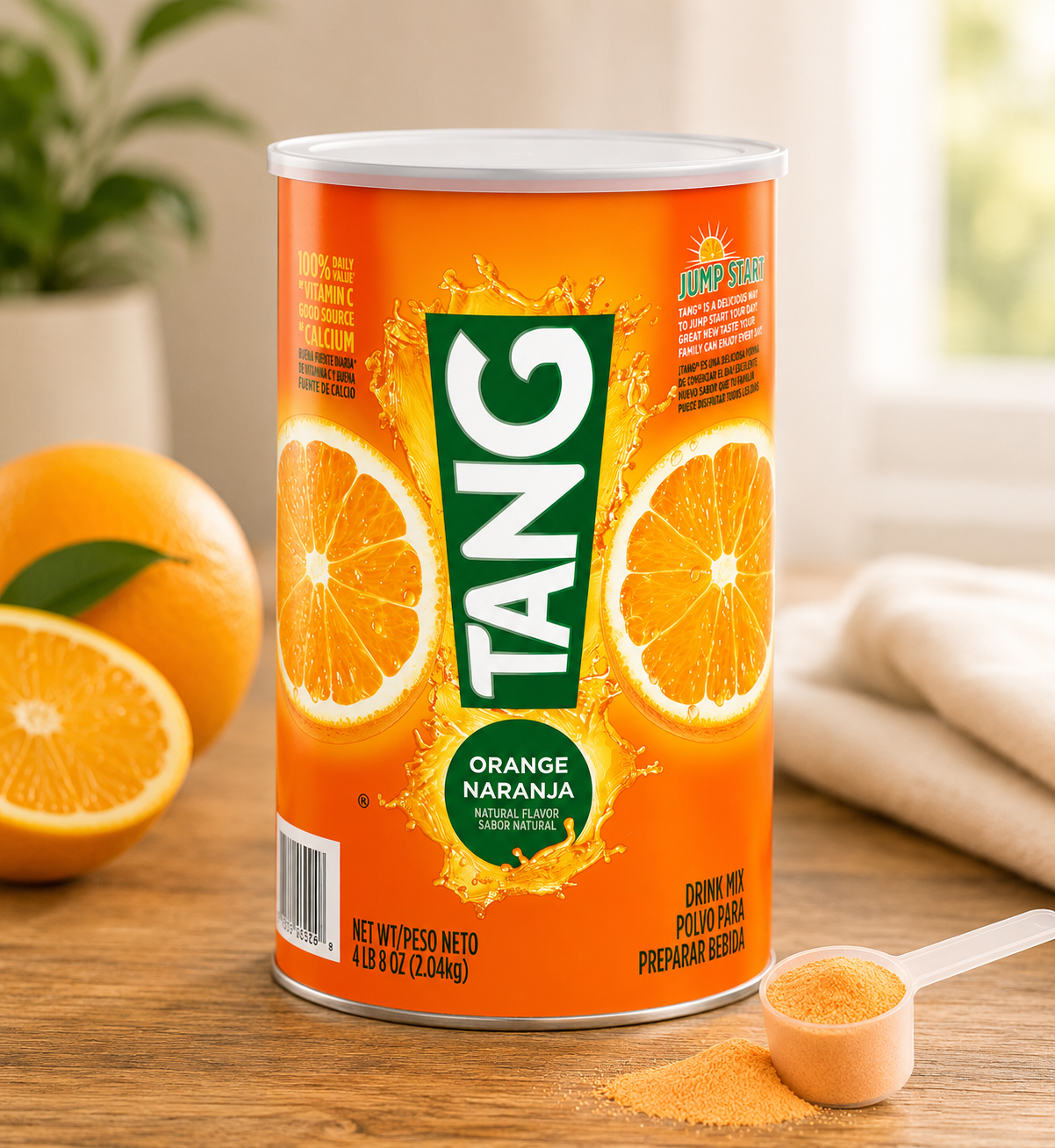 Tang, Drink Mix, Orange, 72 oz 3