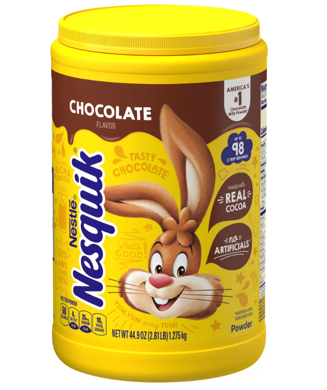 Nestle, Nesquik Chocolate Drink Mix, 2.81 lbs