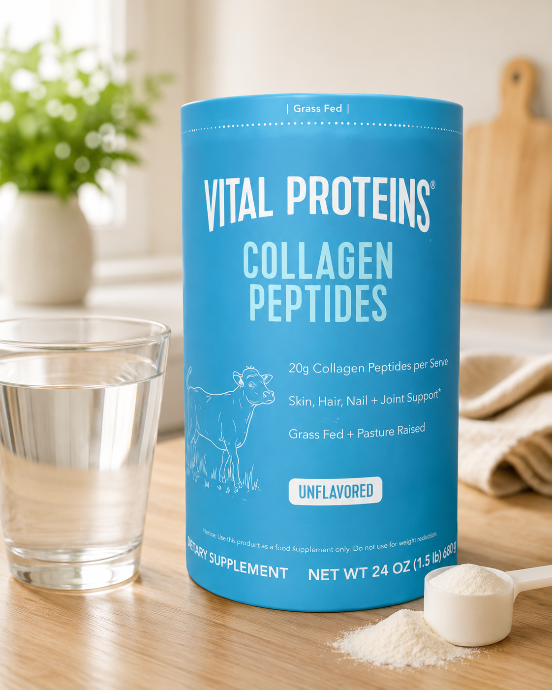 Vital Proteins Collagen Peptides, Unflavored, 1.5 lbs