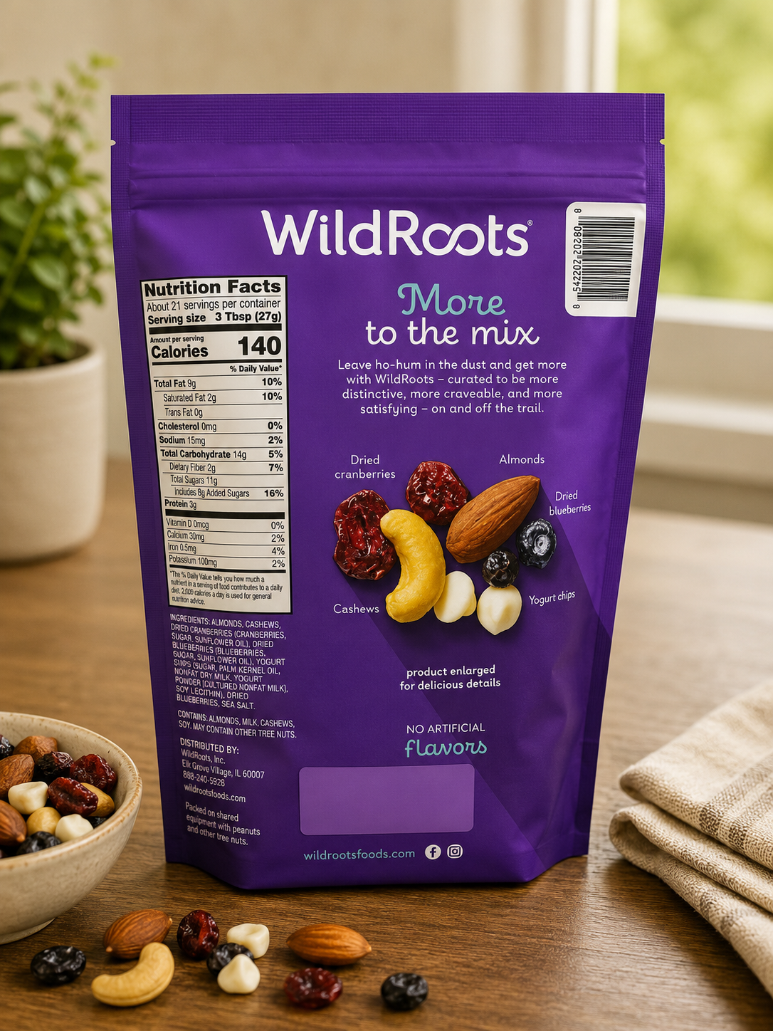 WildRoot's Coastal Berry Trail Mix, 26 oz 3
