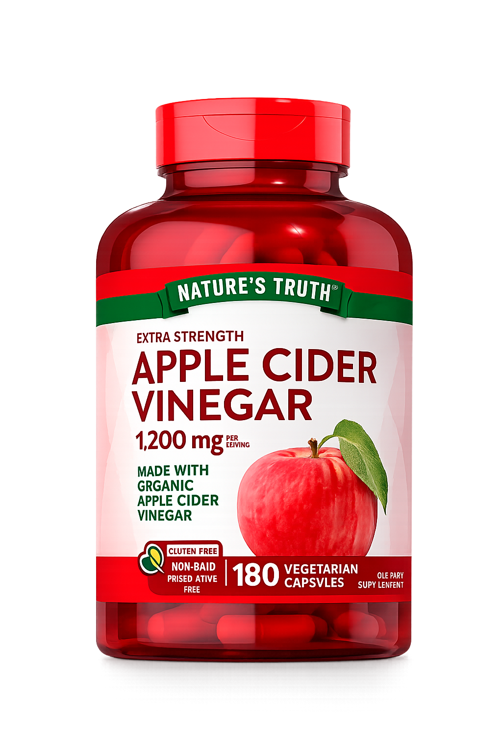 Nature's Truth Apple Cider Vinegar 1200 mg., 180 Capsules