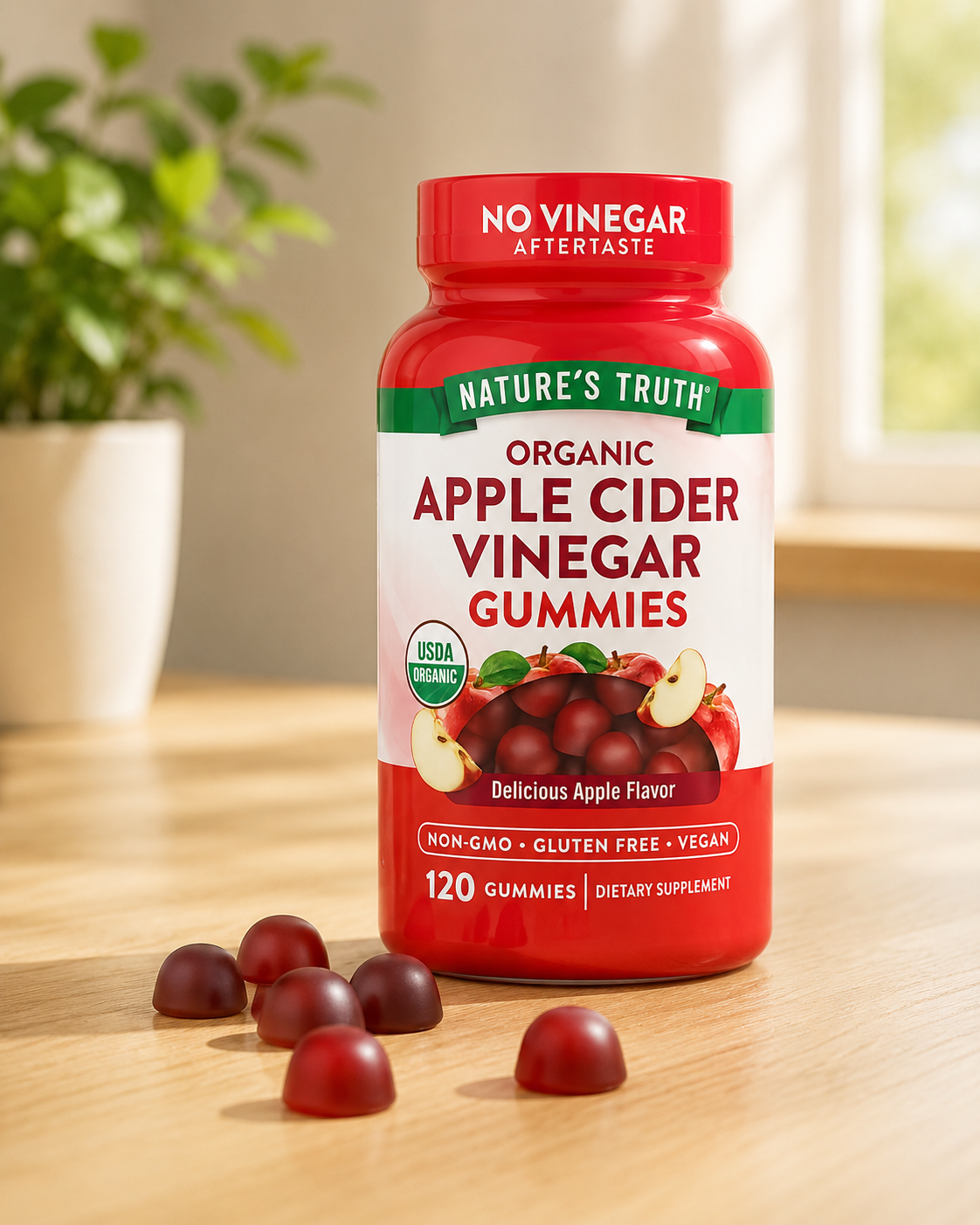 Nature's Truth Organic Apple Cider Vinegar 500 mg., 120 Gummies 4