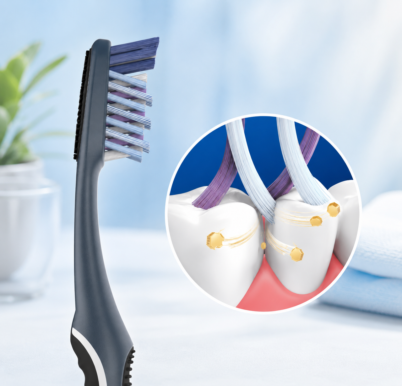 Oral-B CrossAction Advanced Soft Bristle Toothbrush, 8-pack 3