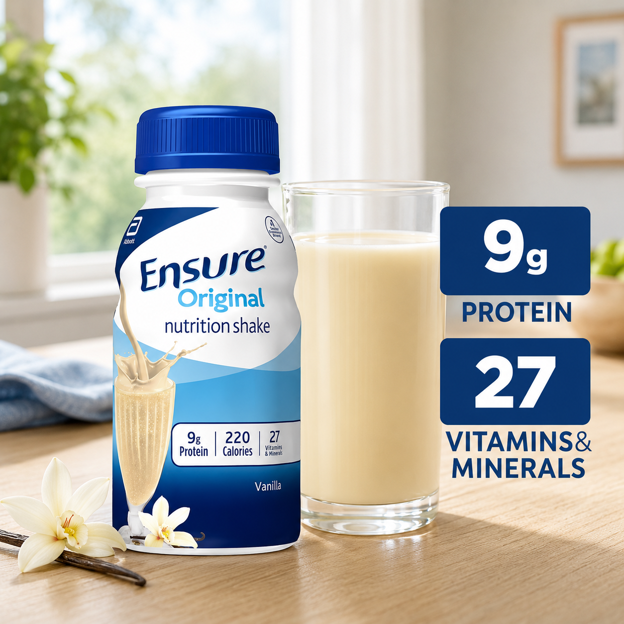 Ensure Original Nutrition Shake, Vanilla 8 fl. oz., 24 ct 2