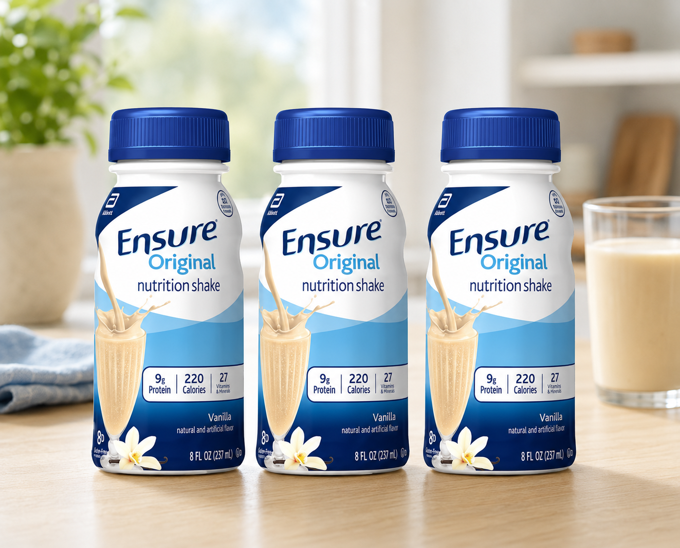 Ensure Original Nutrition Shake, Vanilla 8 fl. oz., 24 ct 3