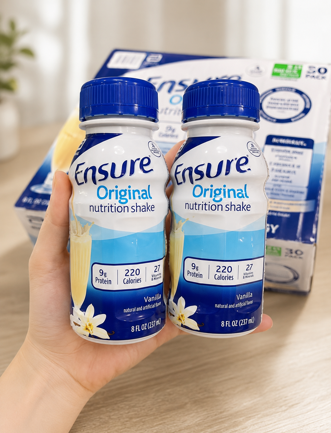 Ensure Original Nutrition Shake, 8 fl. oz, 30-pack, Vanilla 3