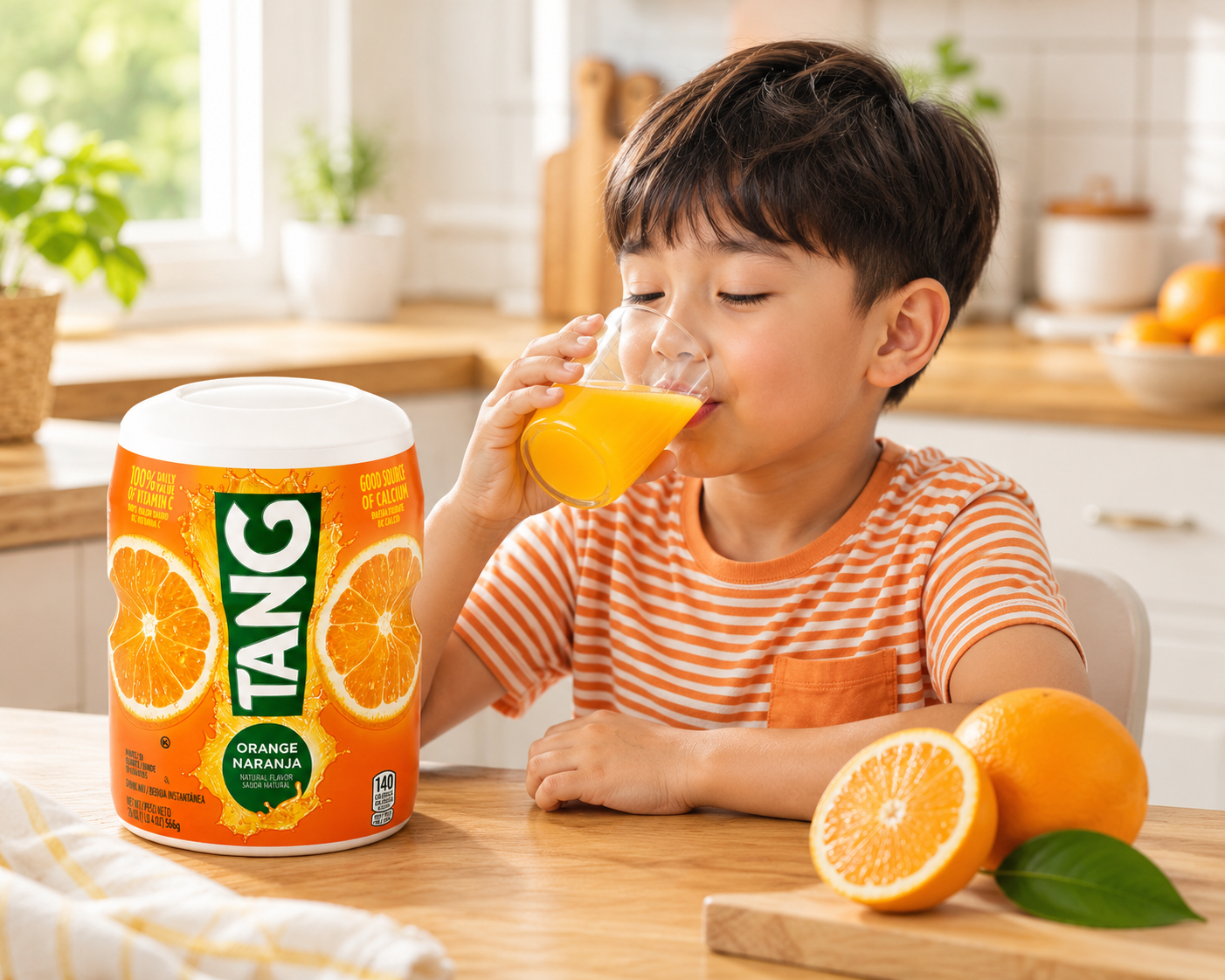 Tang, Drink Mix, Orange, 20oz 2