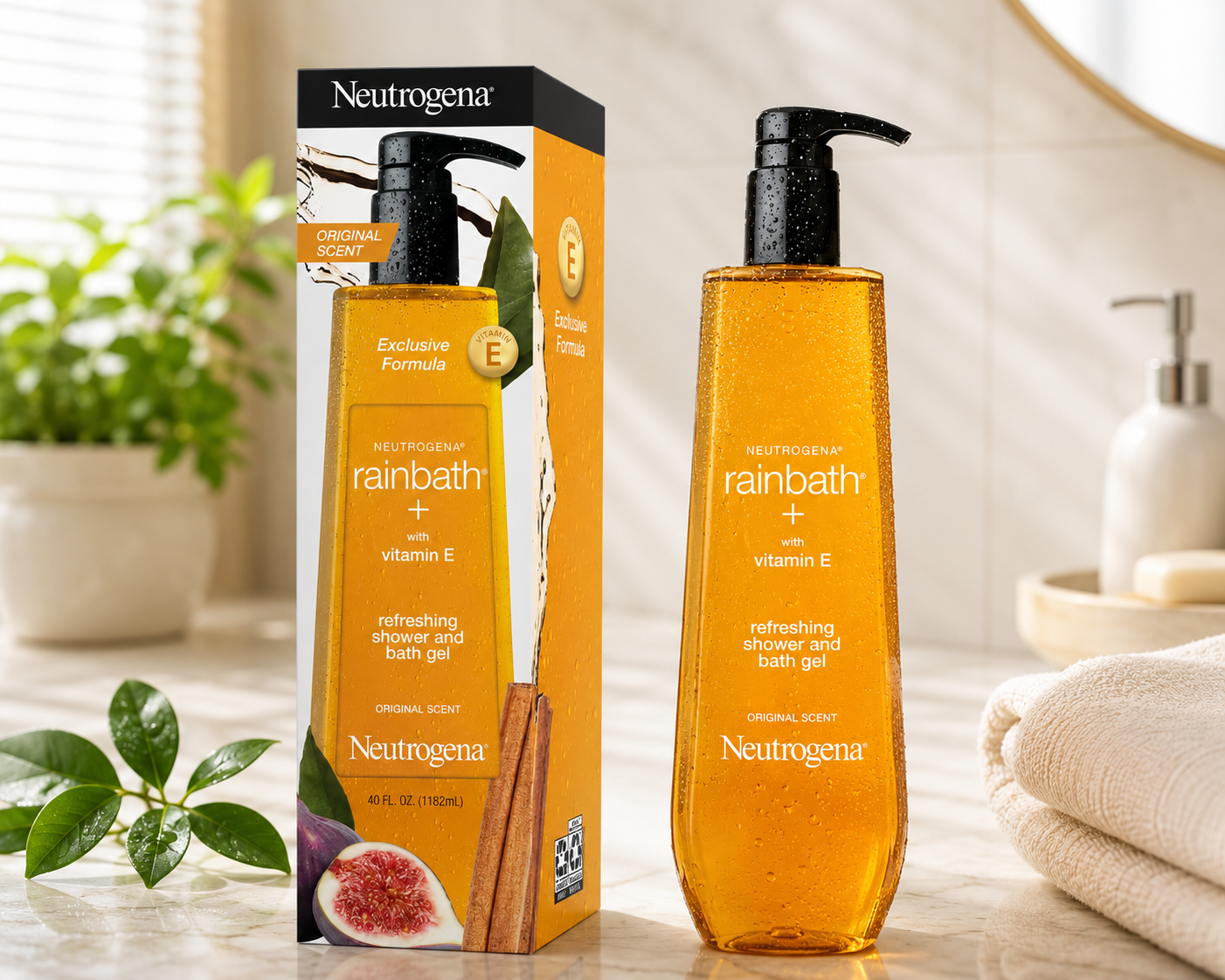 Neutrogena Rainbath Shower Gel, 40 fl oz