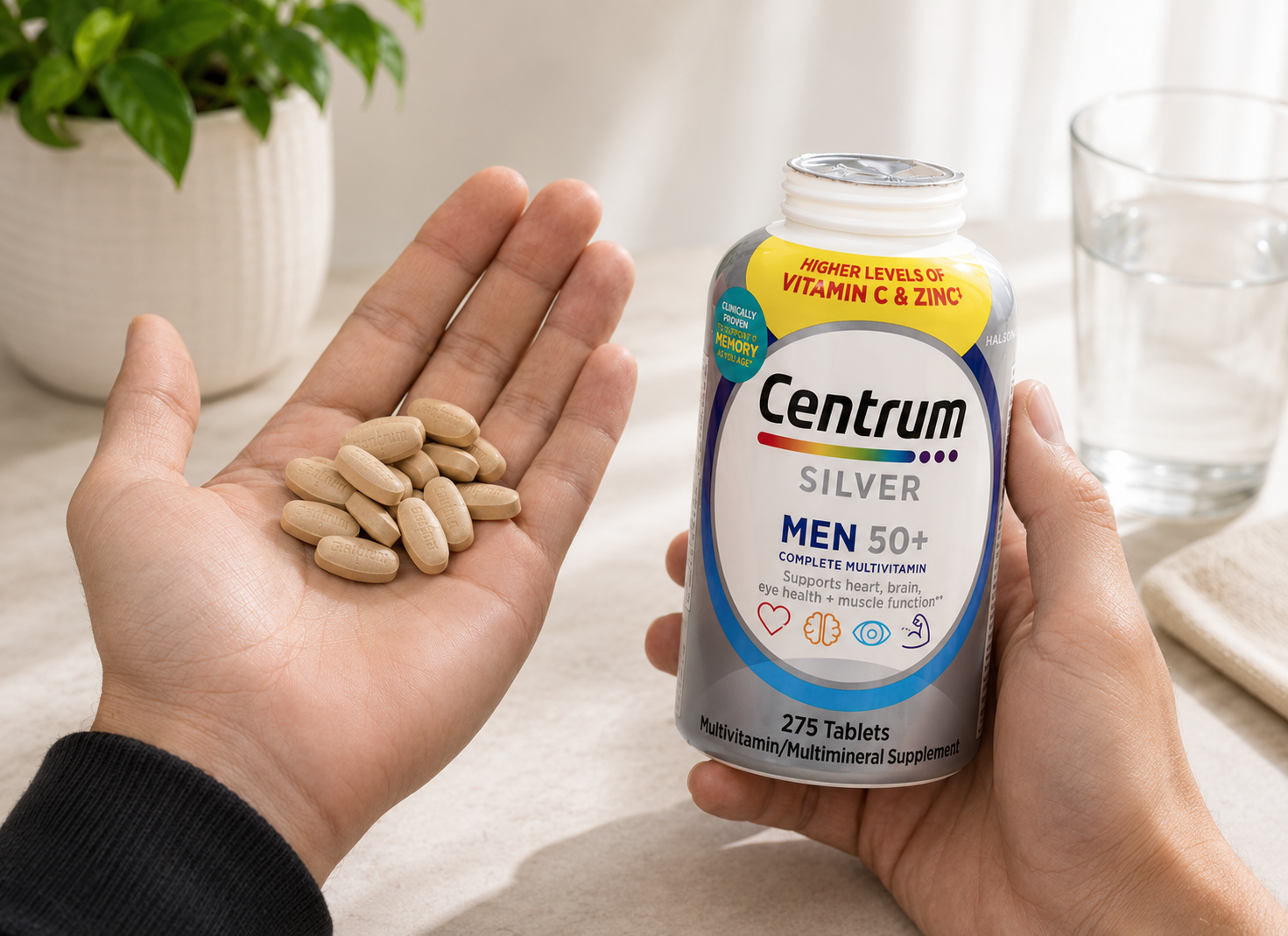 Centrum Silver Men's 50+ Multivitamin, 275 Tablets 3
