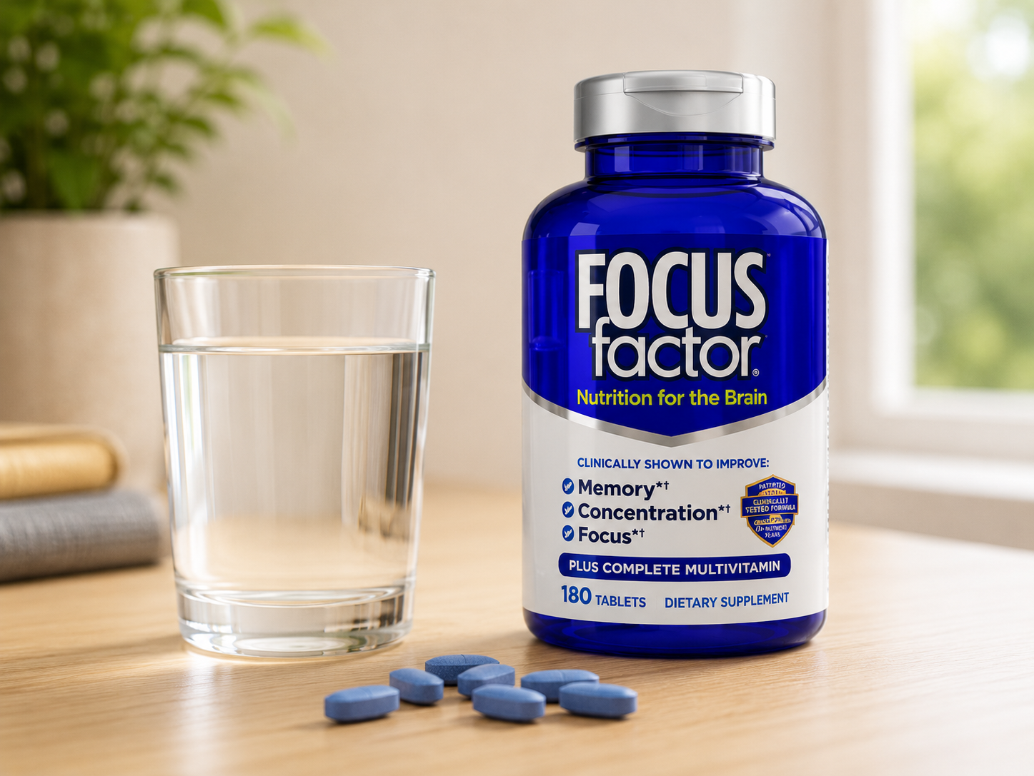 FOCUSfactor Nutrition for the Brain Dietary Supplement, 180 Tablets 4
