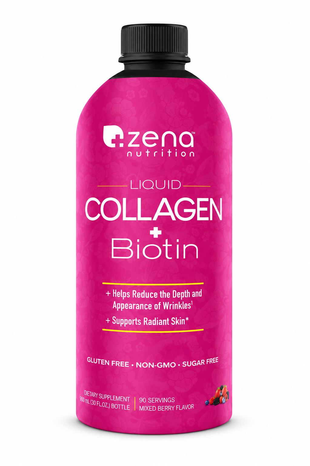 Zena Liquid Collagen + Biotin, 30 Fluid Ounces