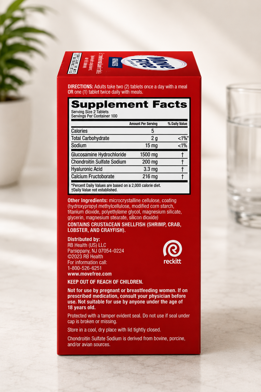 Schiff Move Free Advanced Joint Supplement, 200 Tablets 2