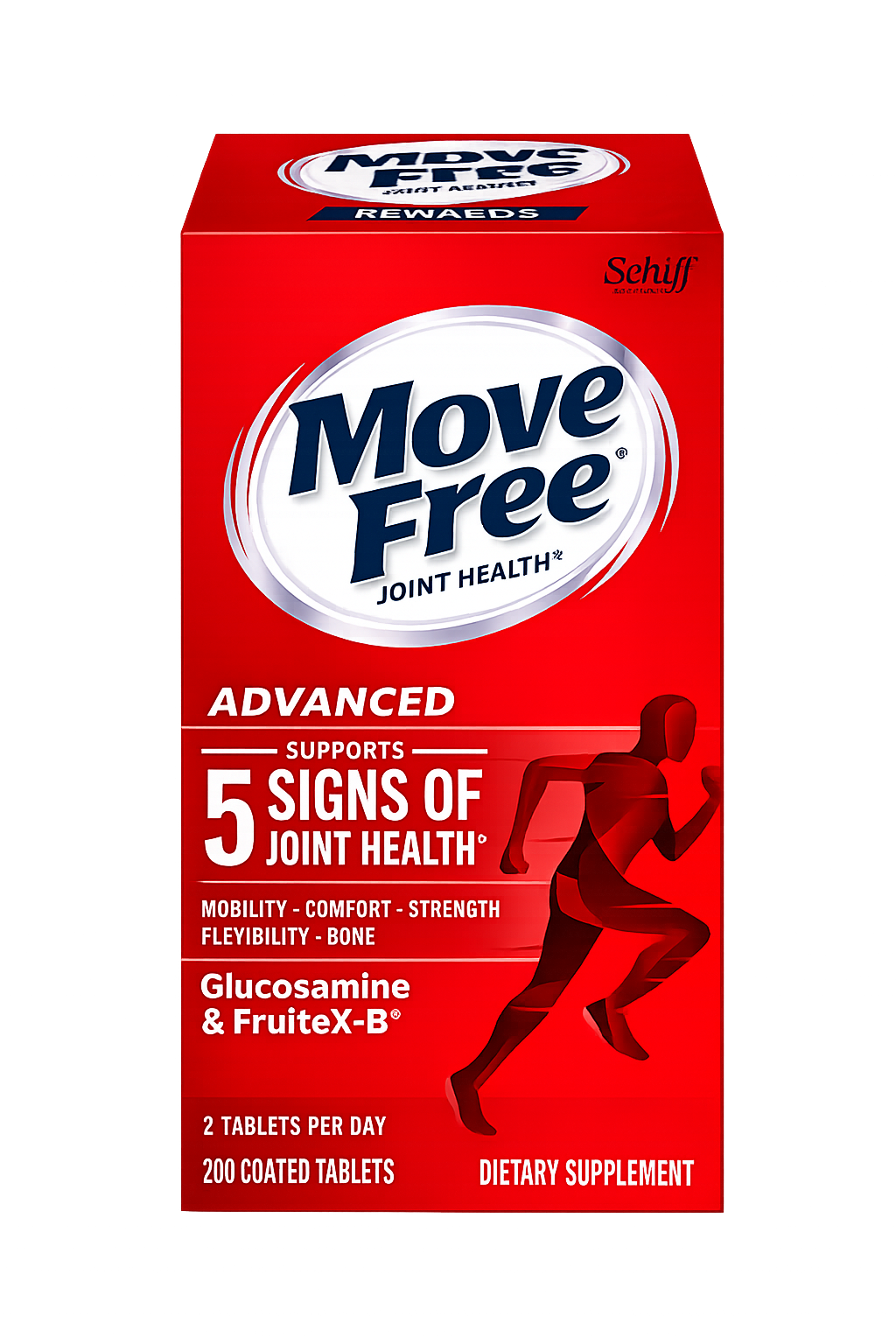 Schiff Move Free Advanced Joint Supplement, 200 Tablets