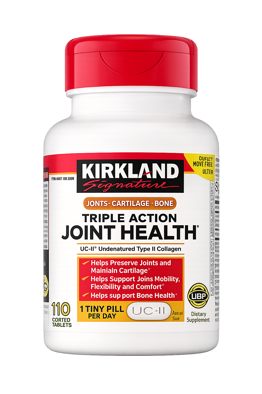 Kirkland Signature Triple Action Joint Health, 110 Coated Tablets