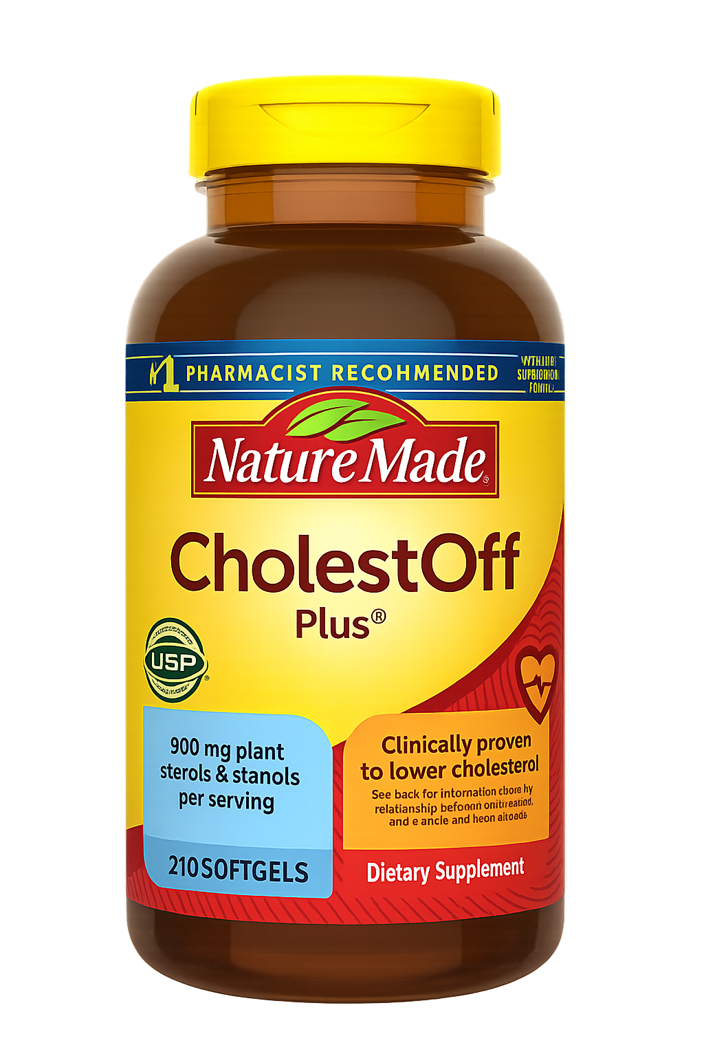 Nature Made CholestOFF Plus, 210 Softgels