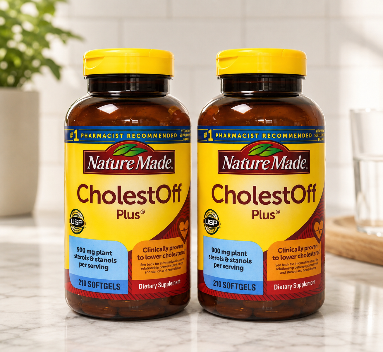 Nature Made CholestOFF Plus, 210 Softgels 4