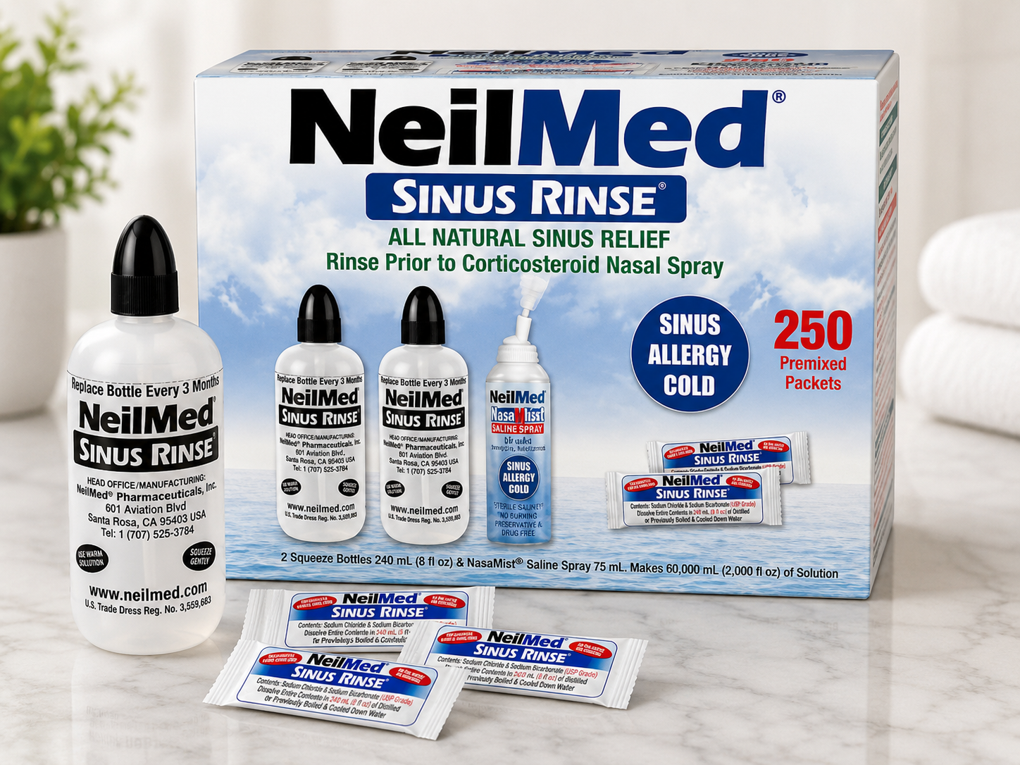 NeilMed Sinus Rinse Kit 3