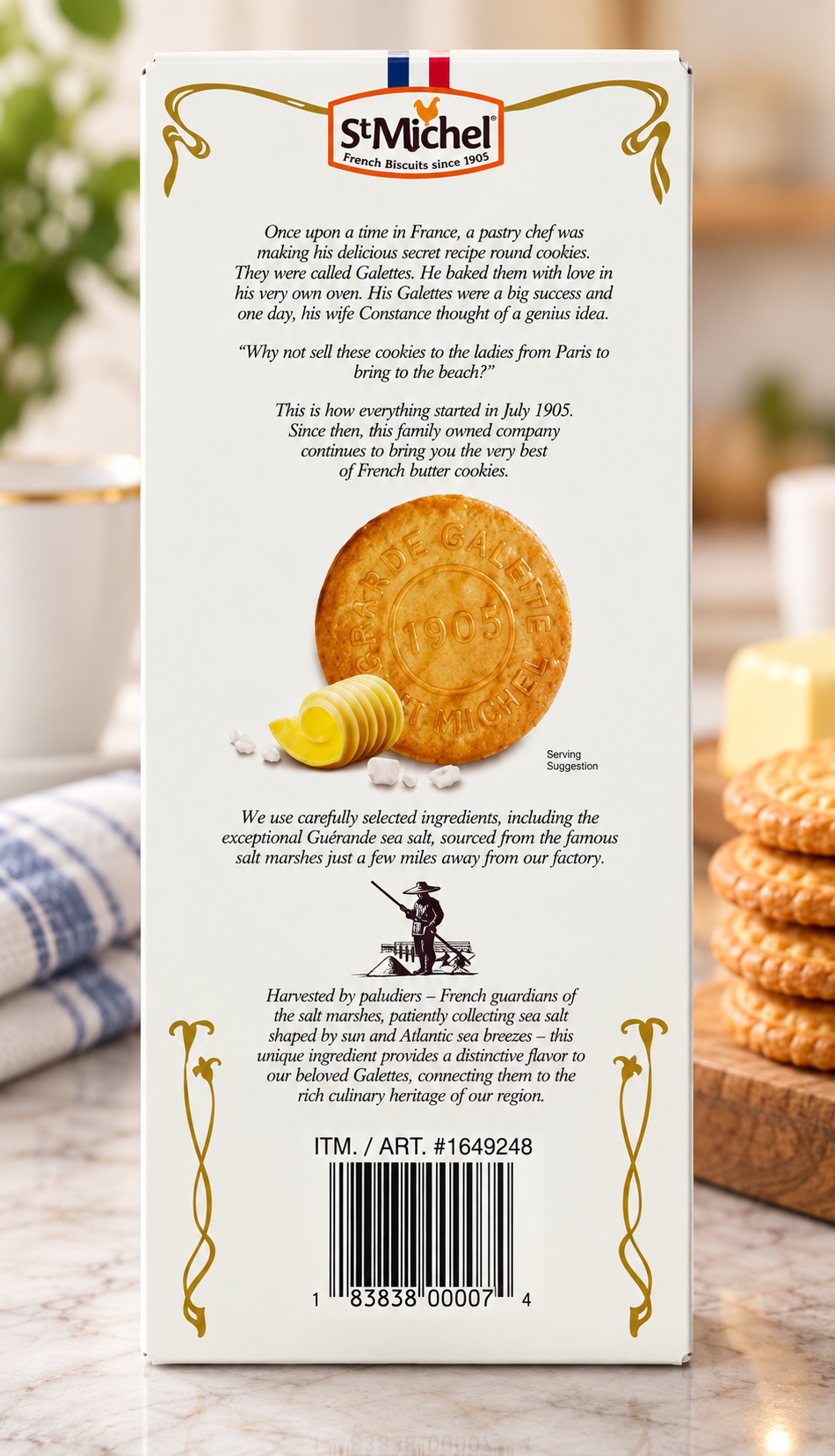 La Grande Galette French Butter Cookies, 1.3 lb 3