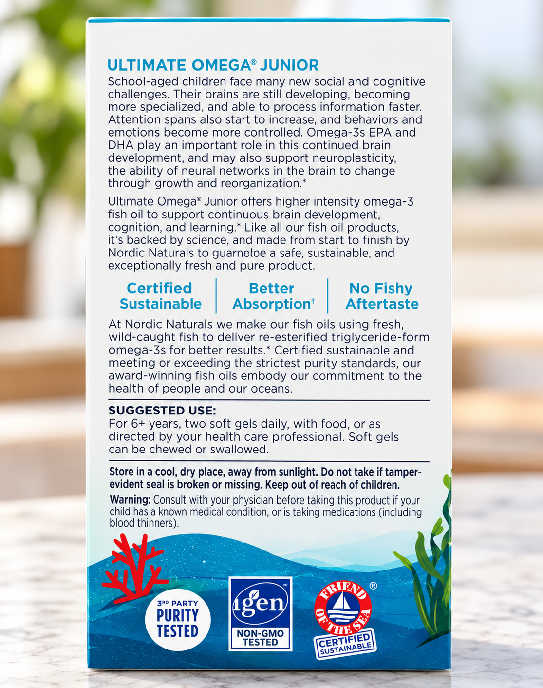 Nordic Naturals Ultimate Omega Jr. for Kids, Strawberry - 120 Mini Soft Gels 4
