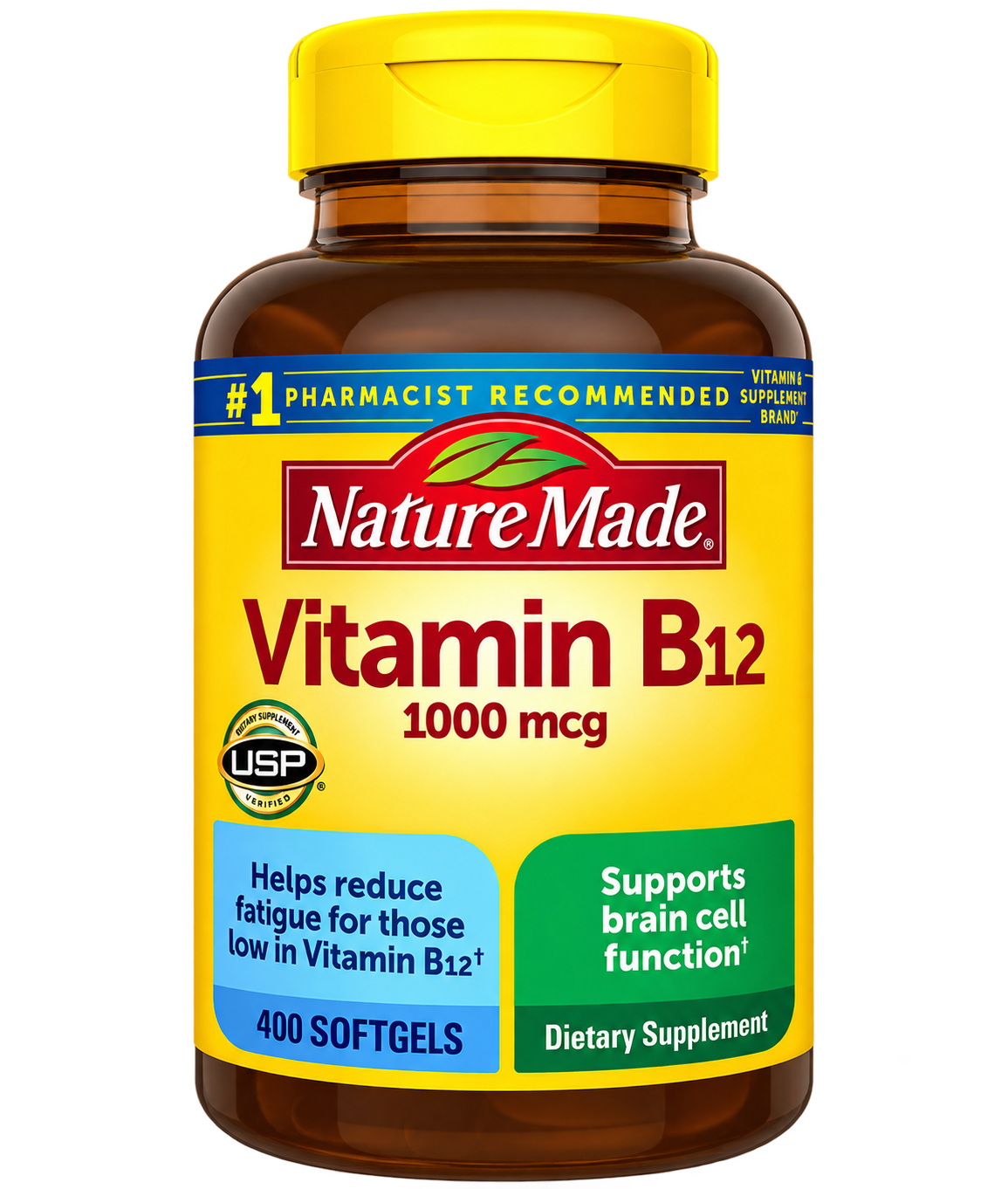 Nature Made Vitamin B12 1000 mcg., 400 Softgels